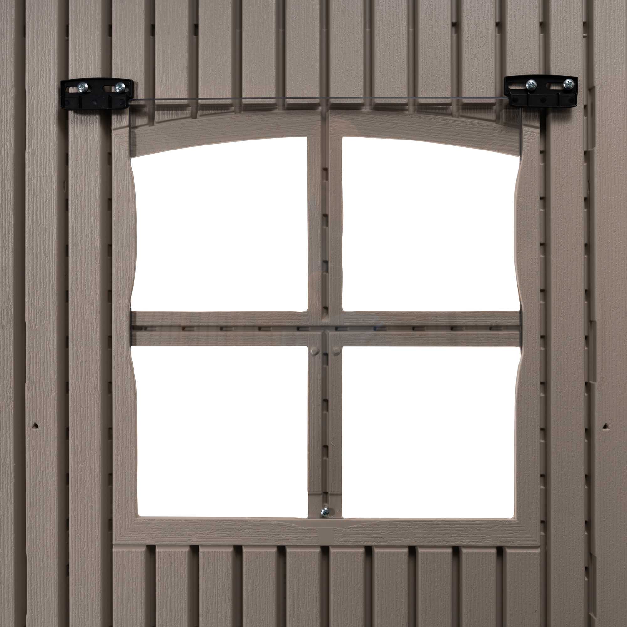 Lifetime 8×10 Outdoor Plastic Shed W/ Floor & Windows (60238)