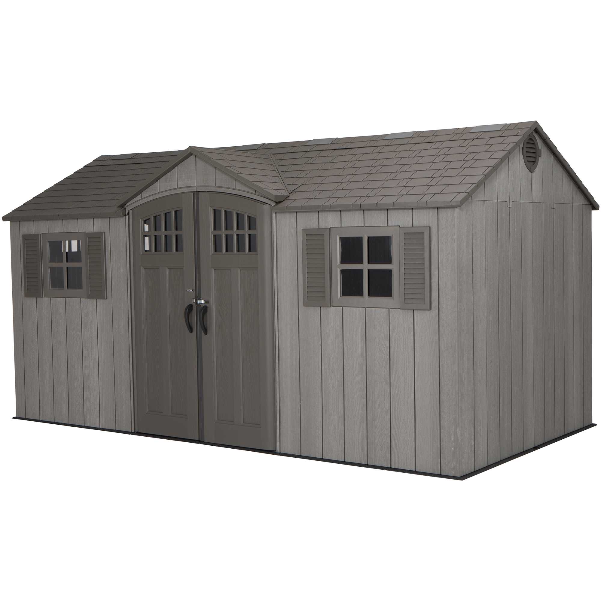 Lifetime 15 Ft X 8 Ft Outdoor Storage Shed – 60318