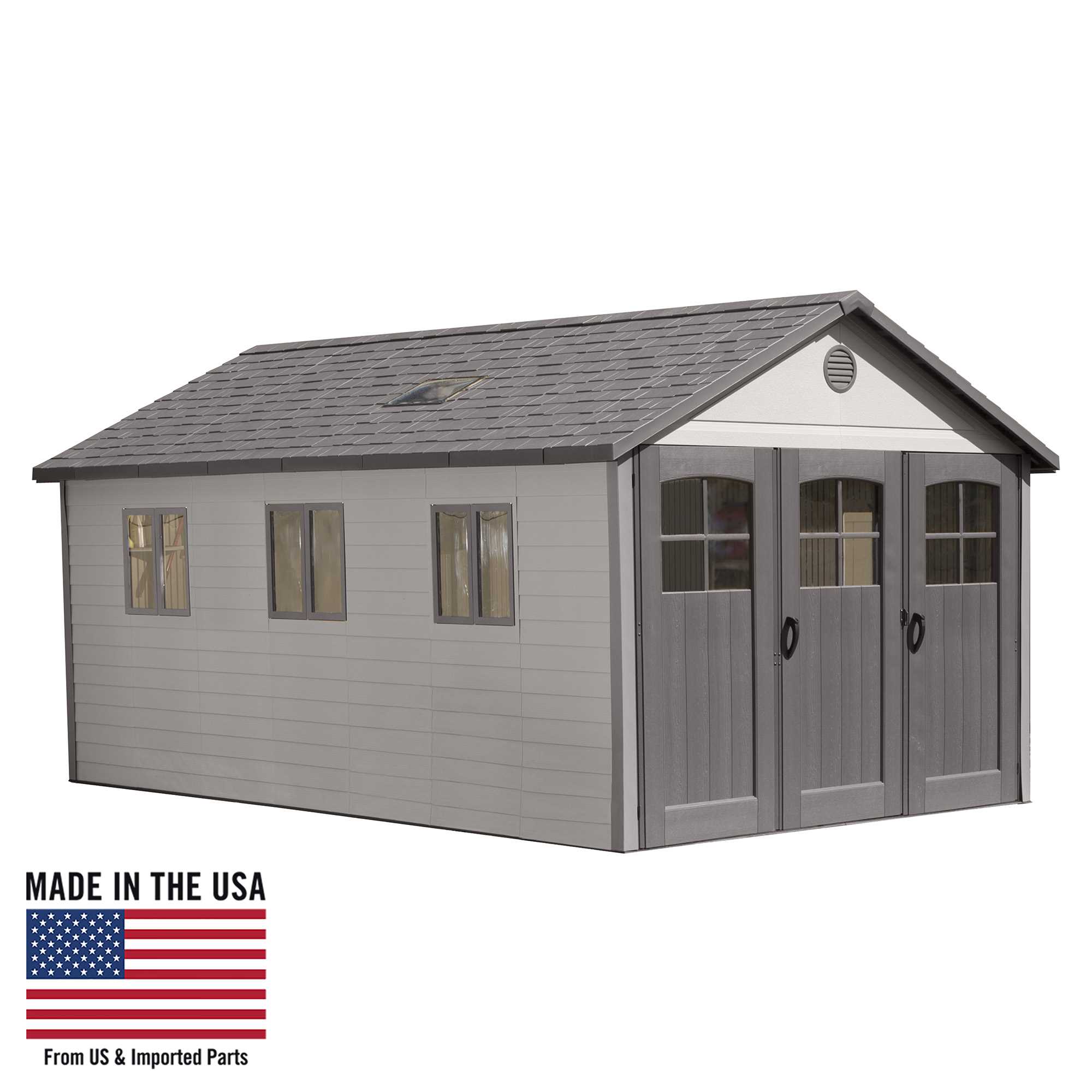 Lifetime 11 Ft. X 21 Ft. Outdoor Storage Shed – 60237 detail