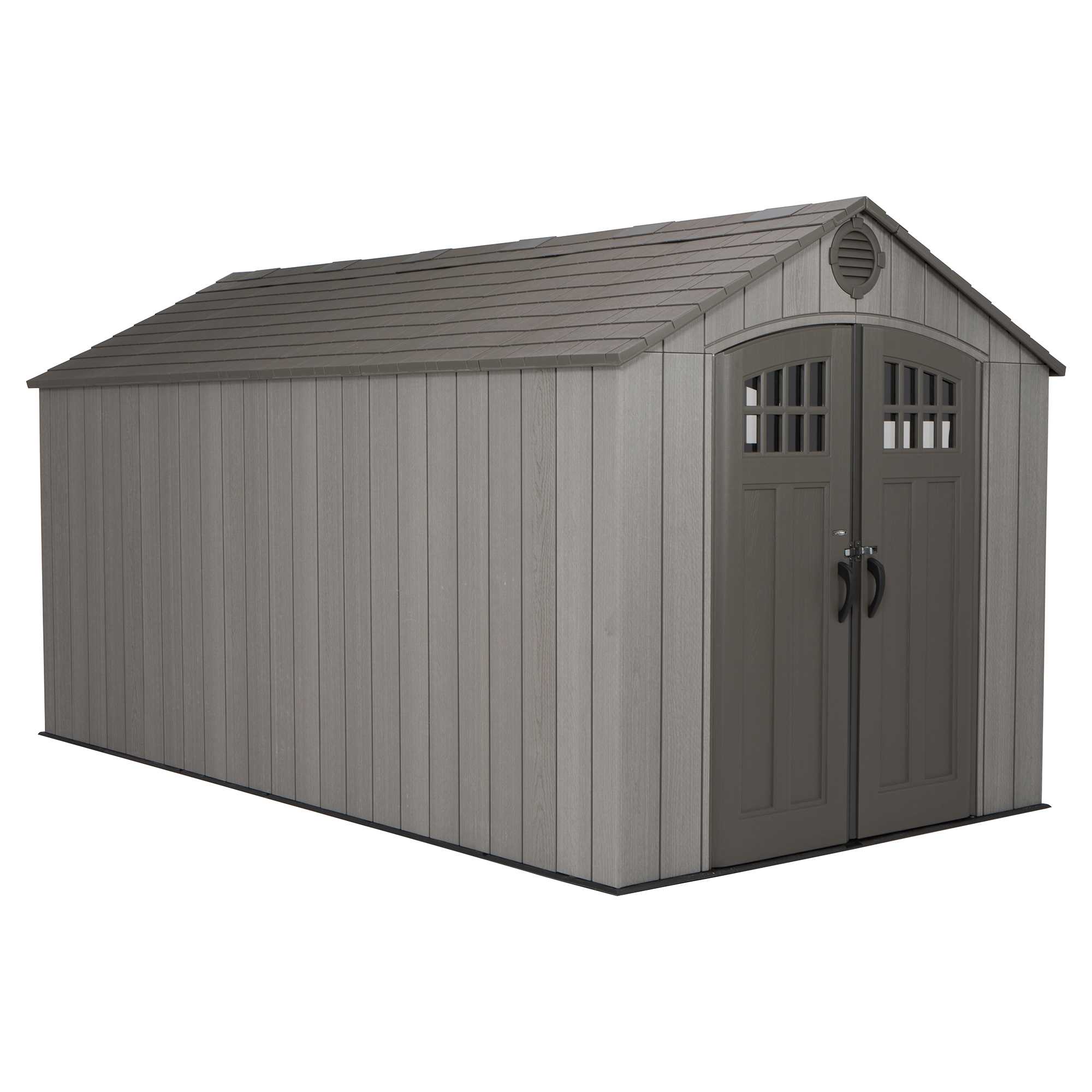 Lifetime 15 Ft X 8 Ft Outdoor Storage Shed – 60318 detail