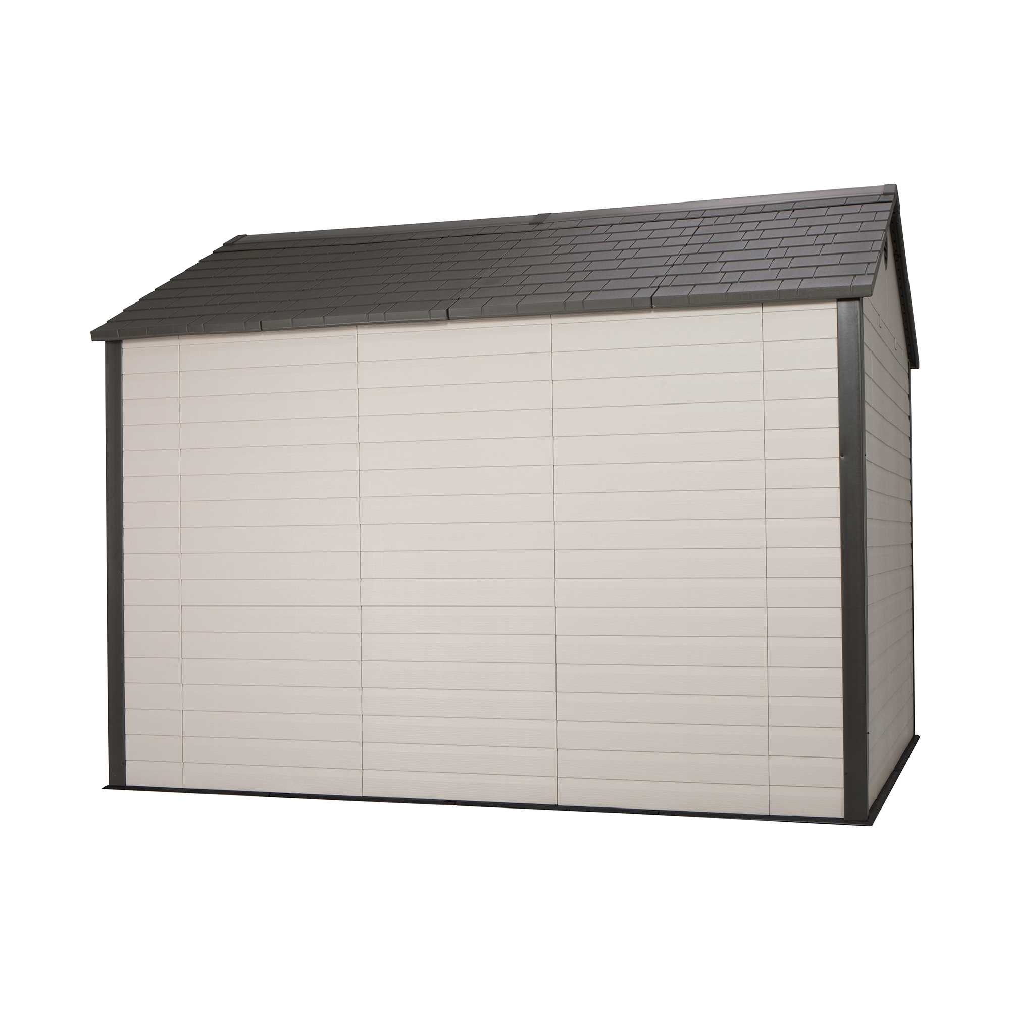 Lifetime 8 Ft. X 10 Ft. Outdoor Storage Shed – 60117 detail