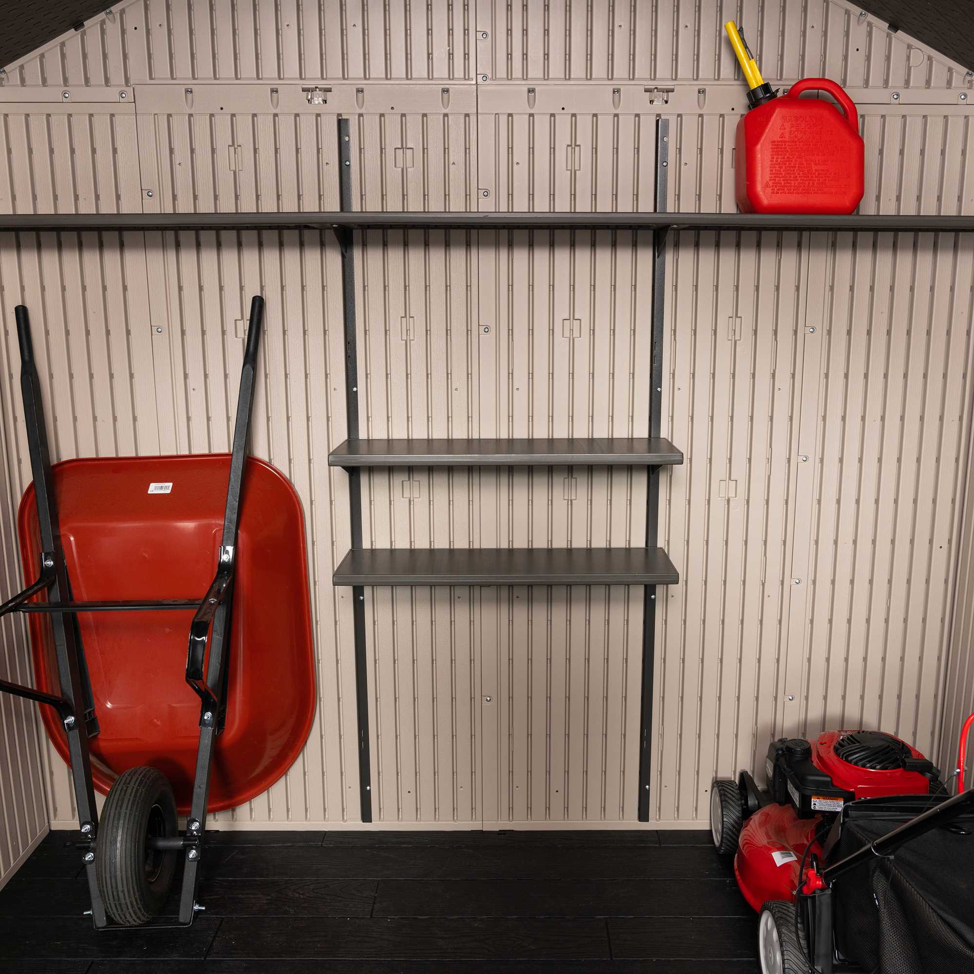 Lifetime 8×10 Outdoor Plastic Shed W/ Floor & Windows (60238)