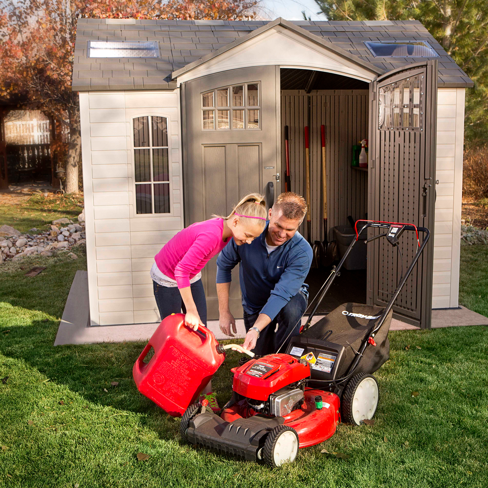 Lifetime 10 Ft. X 8 Ft. Outdoor Storage Shed – 60178