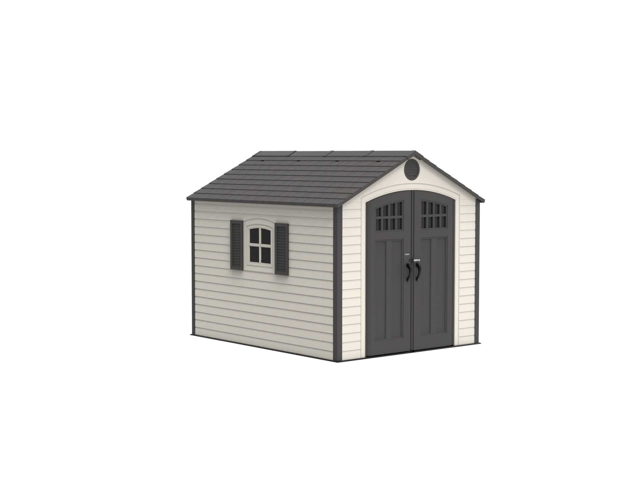 Lifetime 8 Ft. X 10 Ft. Outdoor Storage Shed – 60056