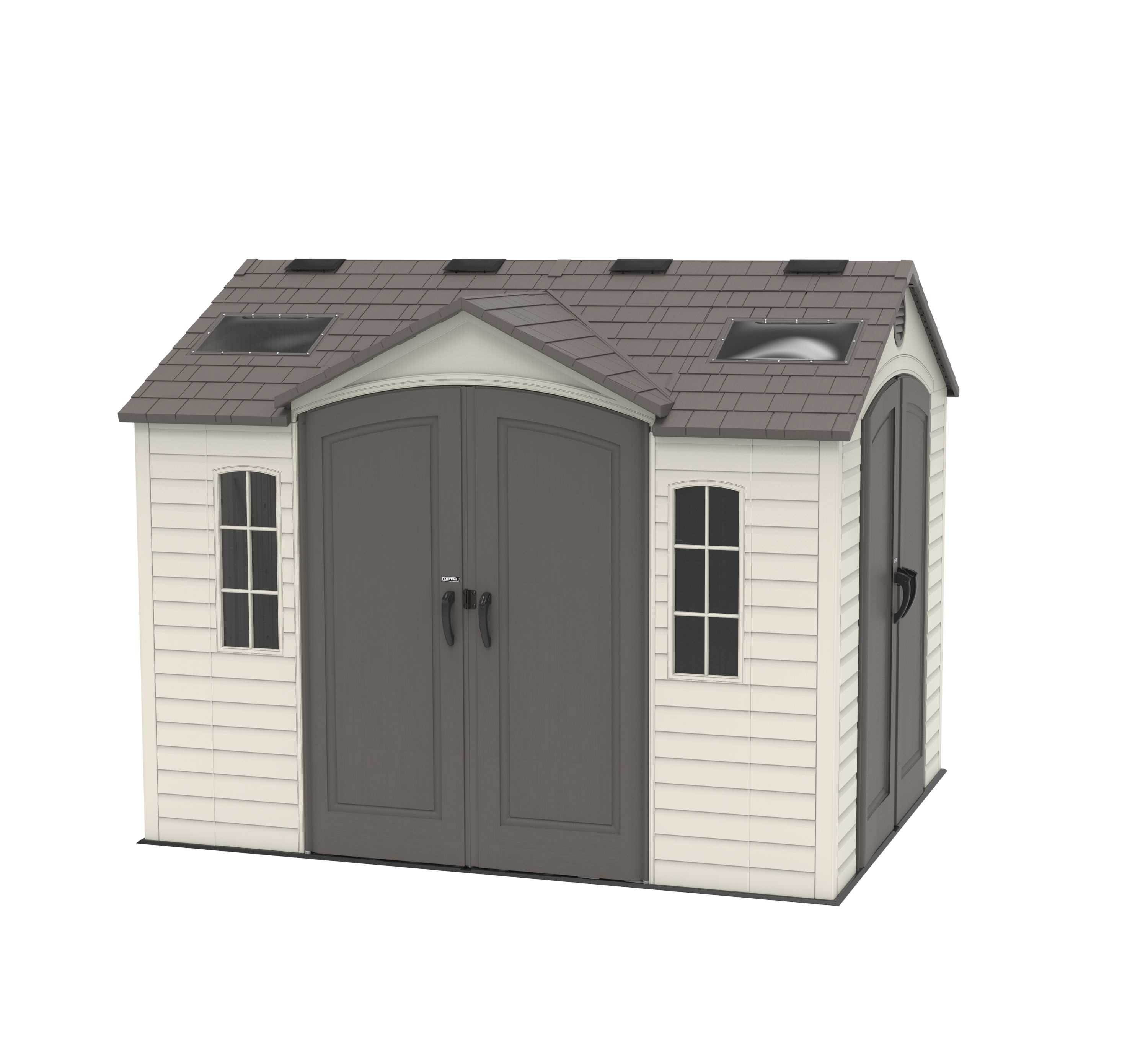 Lifetime 10 Ft. X 8 Ft. Outdoor Storage Shed – 60001