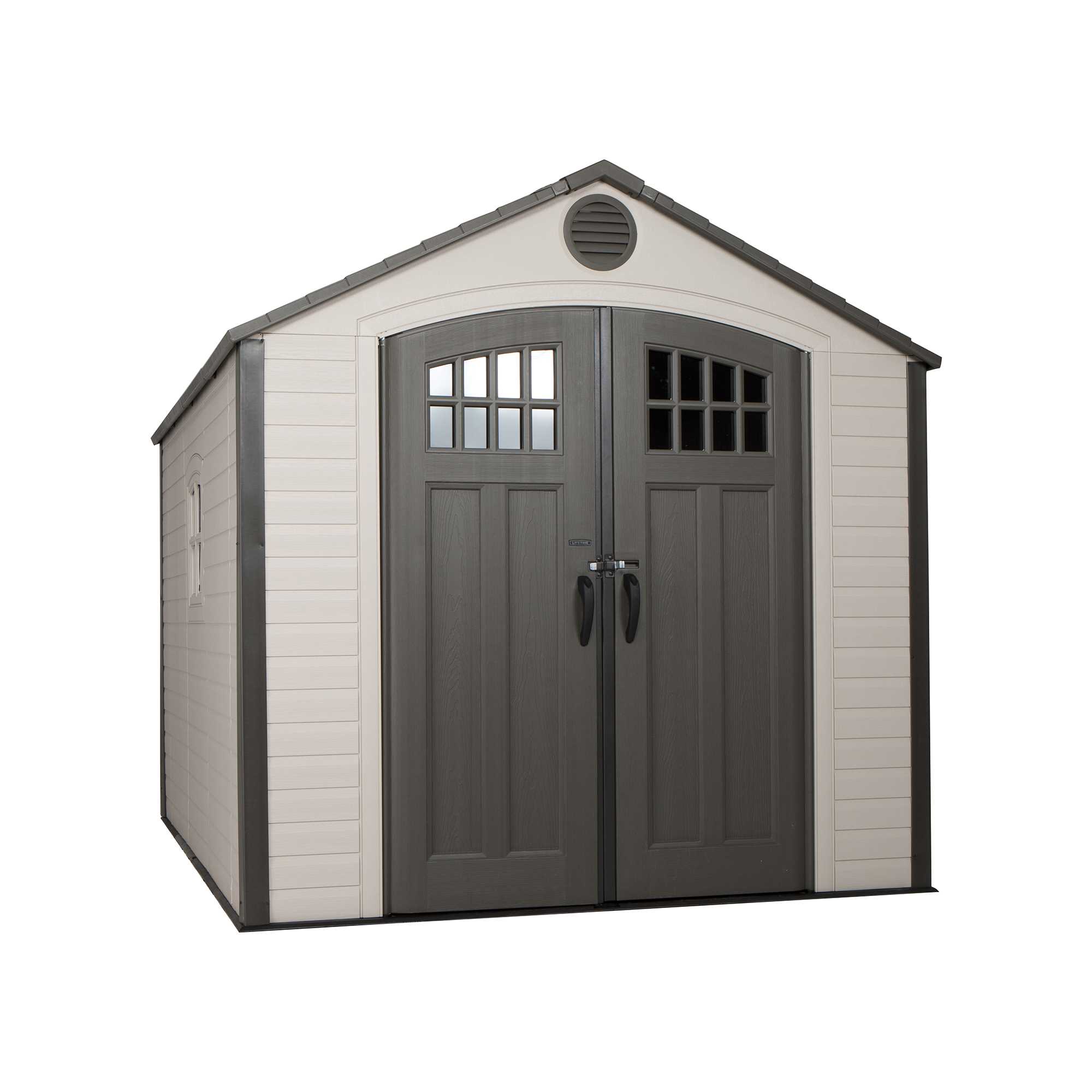 Lifetime 8 Ft. X 10 Ft. Outdoor Storage Shed – 60117