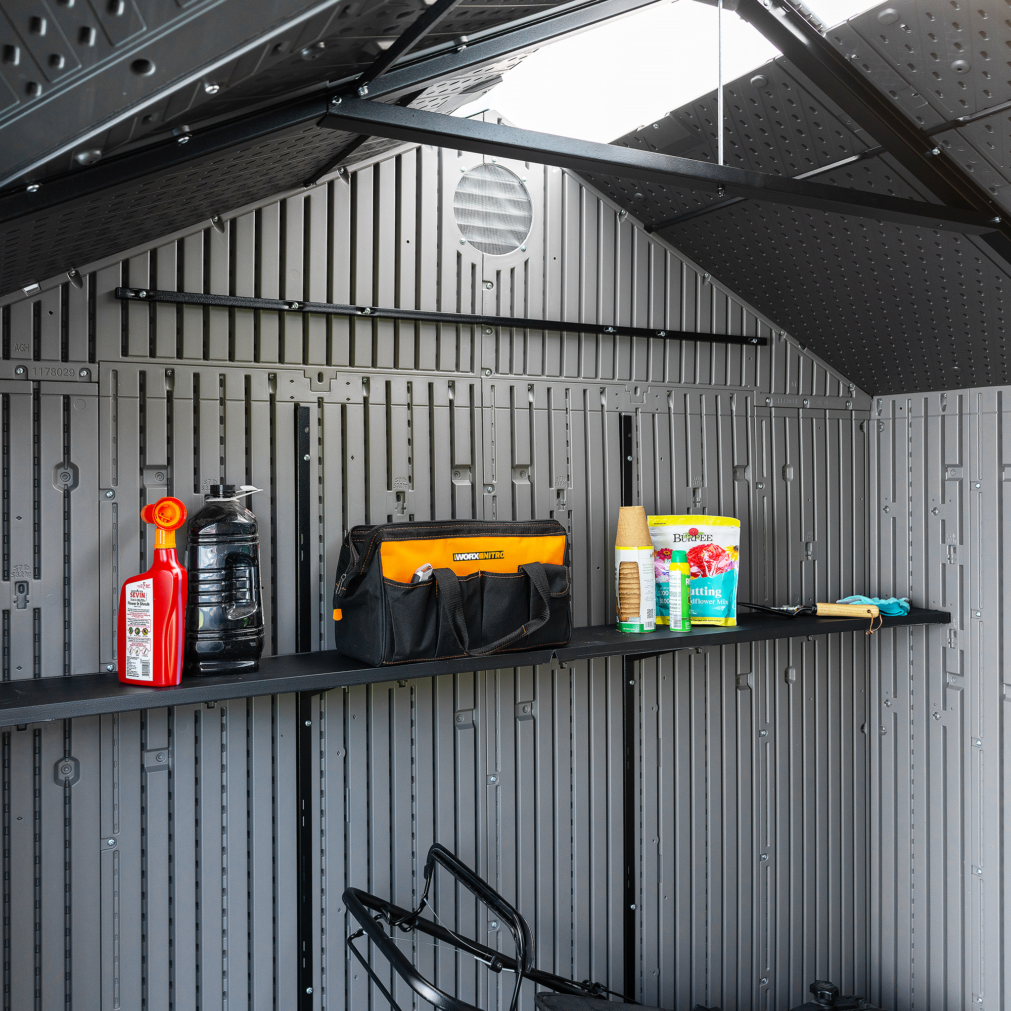 Lifetime 10 ft. x 8 ft. Shed | Outdoor Storage Shed