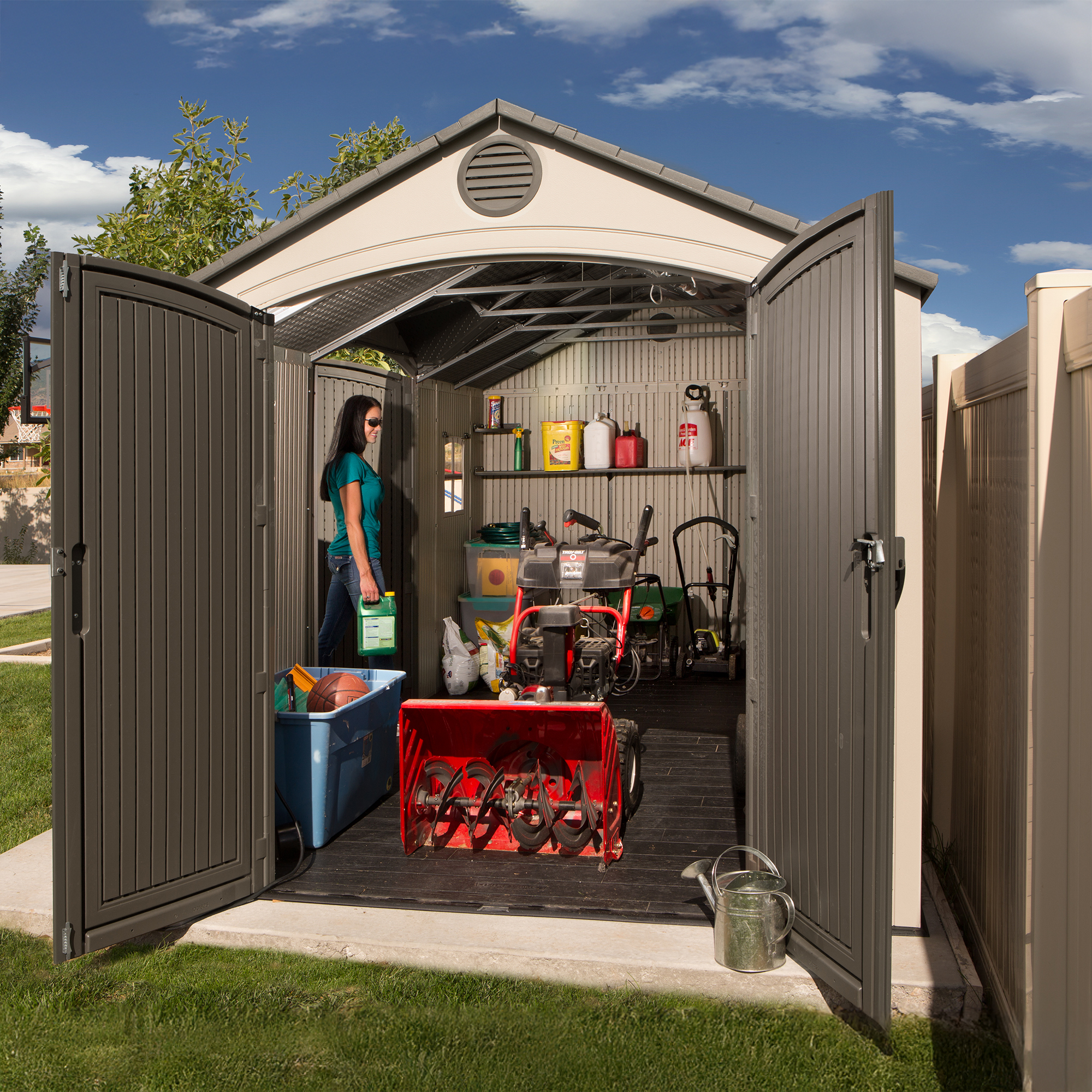 Lifetime 15 Ft. x 8 Ft. Outdoor Storage Shed