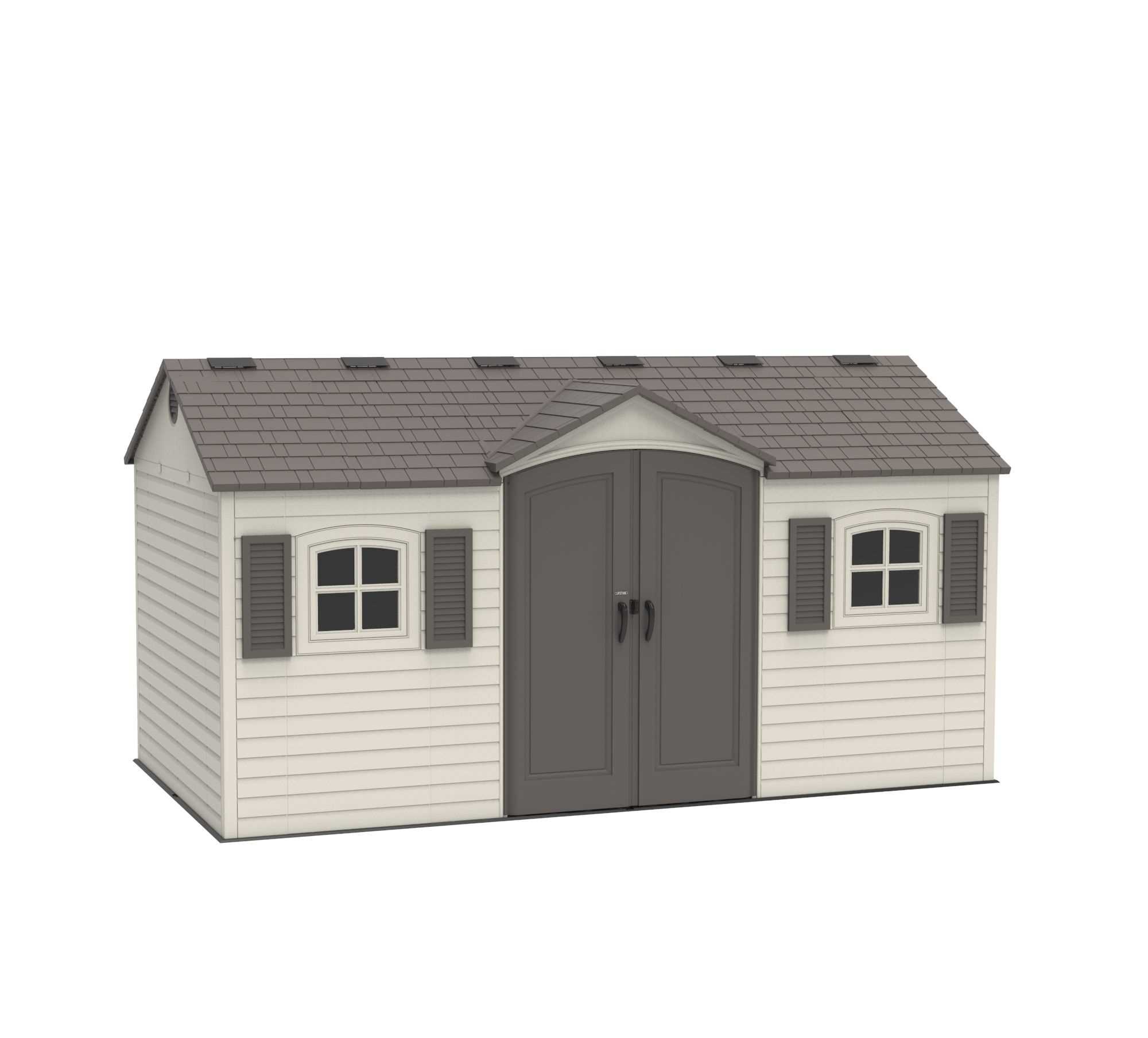 Lifetime 15 Ft. X 8 Ft. Outdoor Storage Shed – 6446 detail