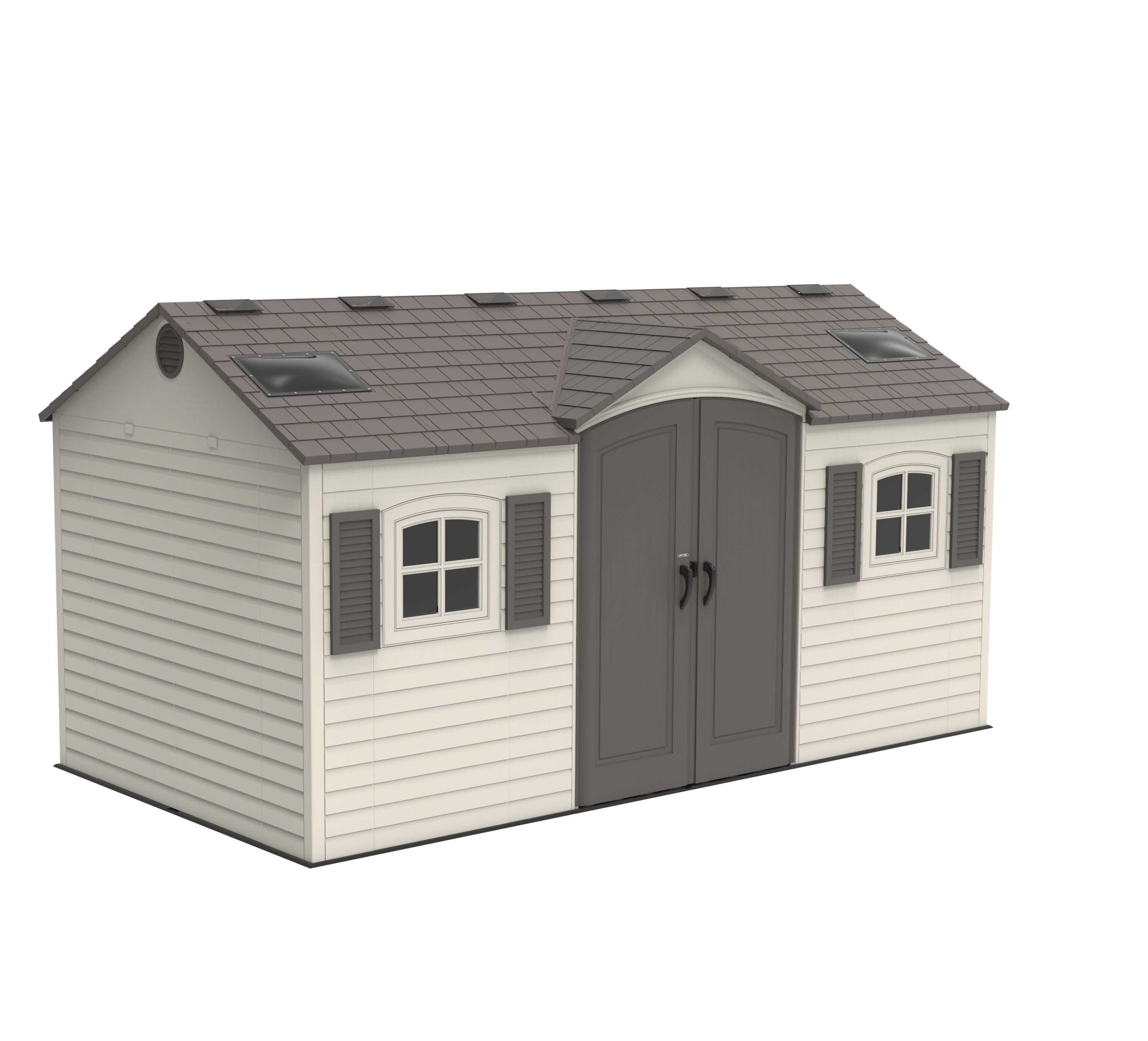 Lifetime 15 Ft. x 8 Ft. Outdoor Storage Shed detail