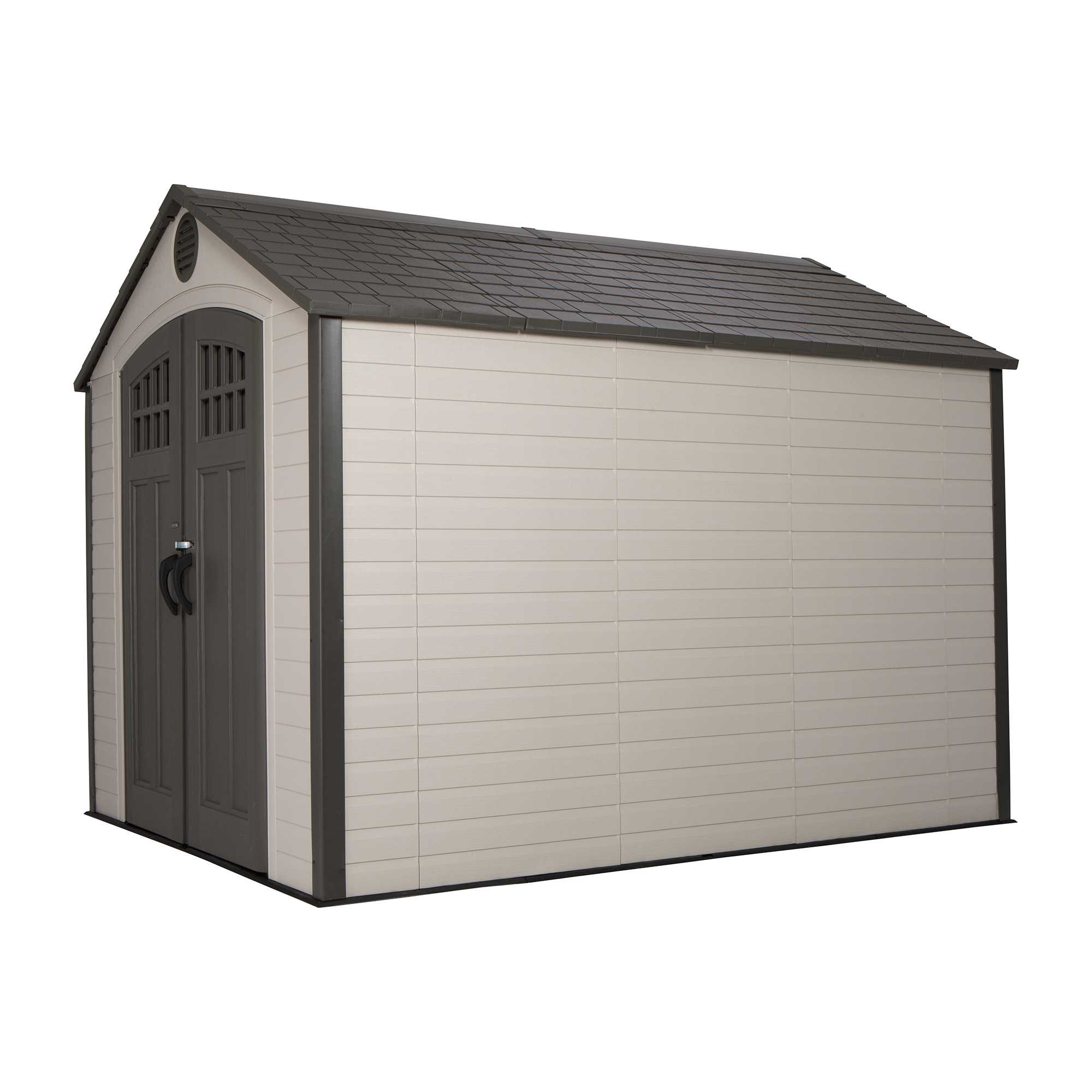 Lifetime 8 Ft. X 10 Ft. Outdoor Storage Shed – 60117