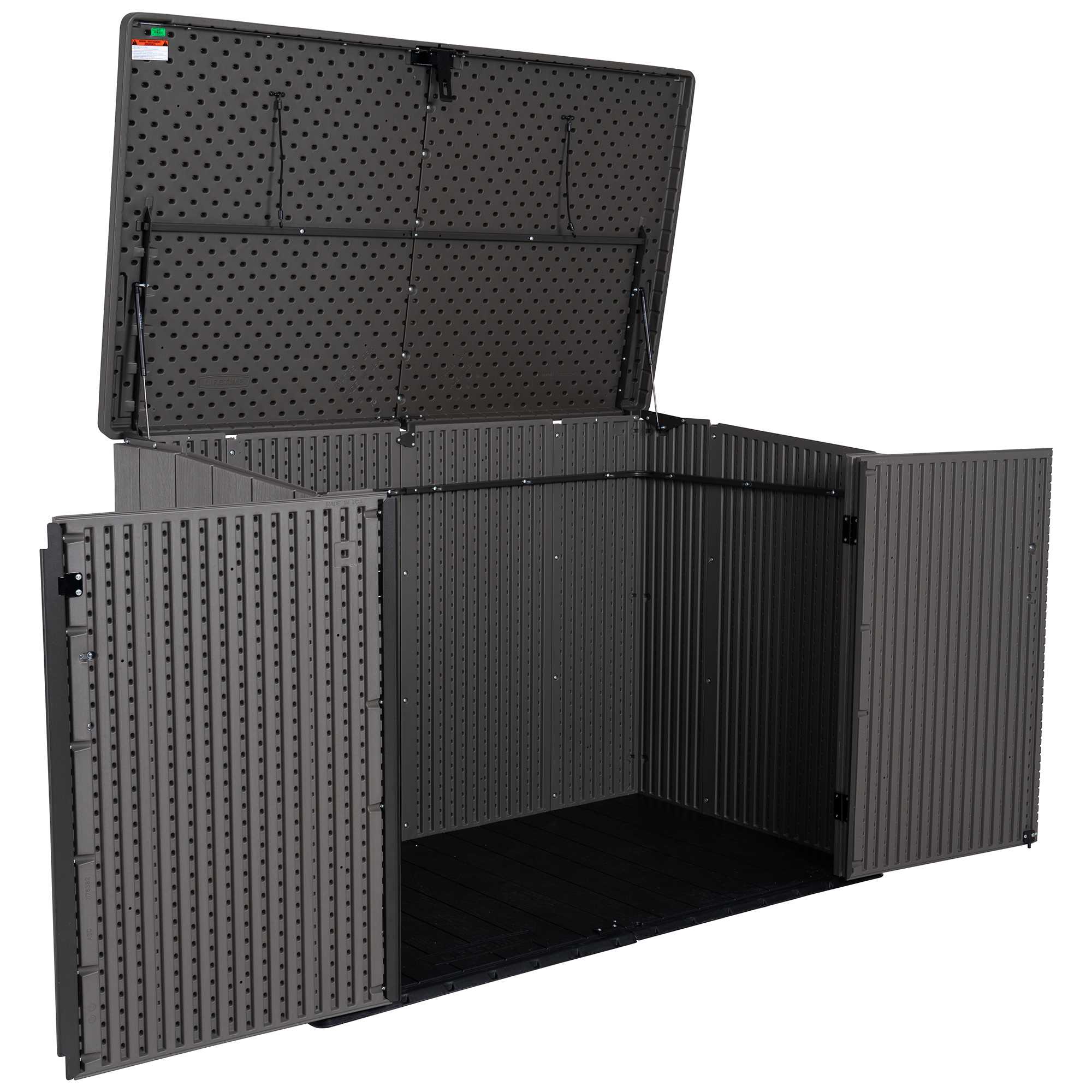 Lifetime Horizontal Storage Shed (75 Cubic Feet) – 60341